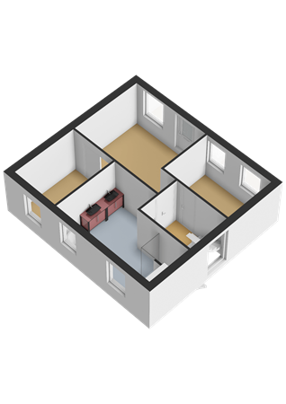 Floorplan - Groen van Prinsterersingel 53, 3752 DD Bunschoten-Spakenburg